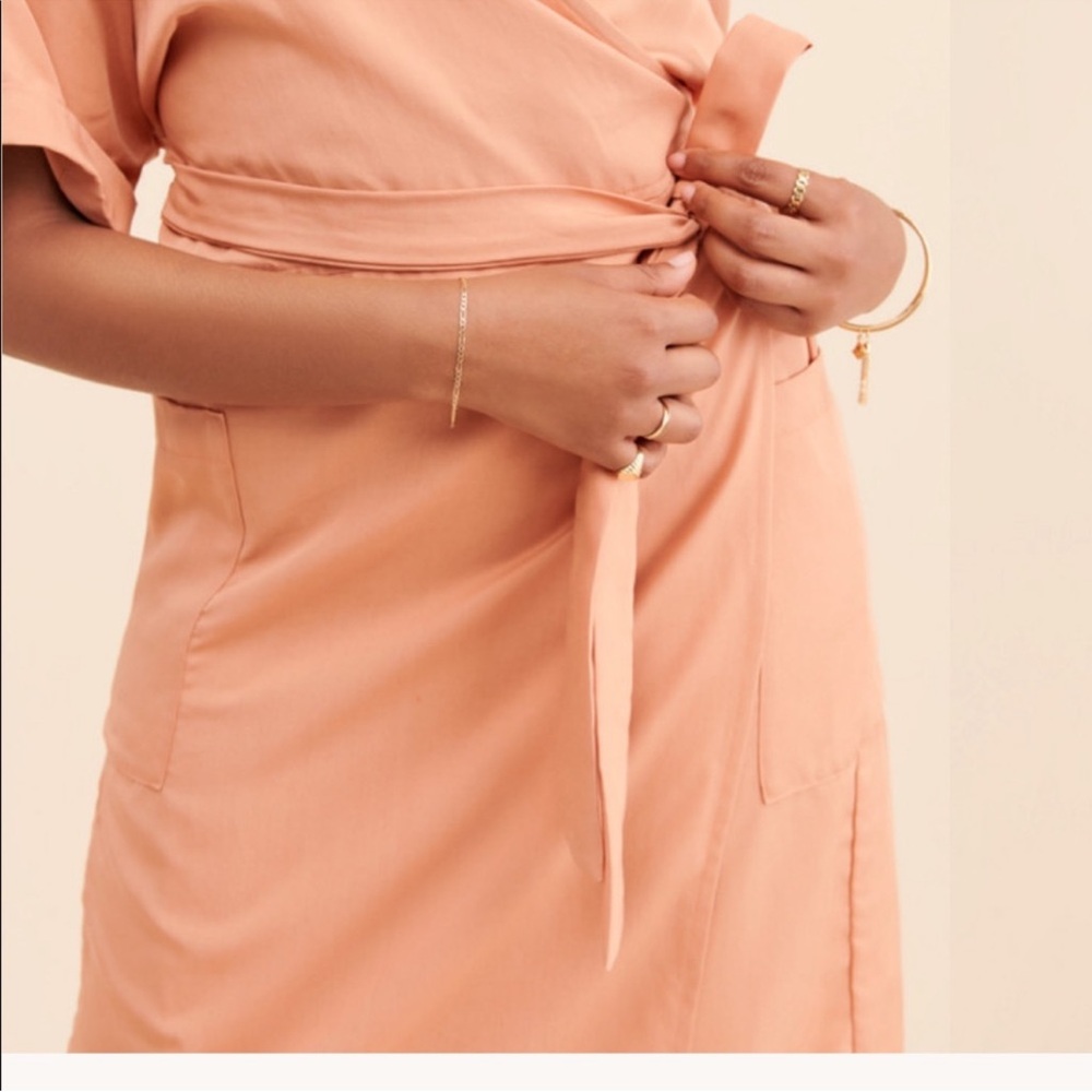 Eve Gravel Day in Denmark Wrap Dress - Picture 3 of 8